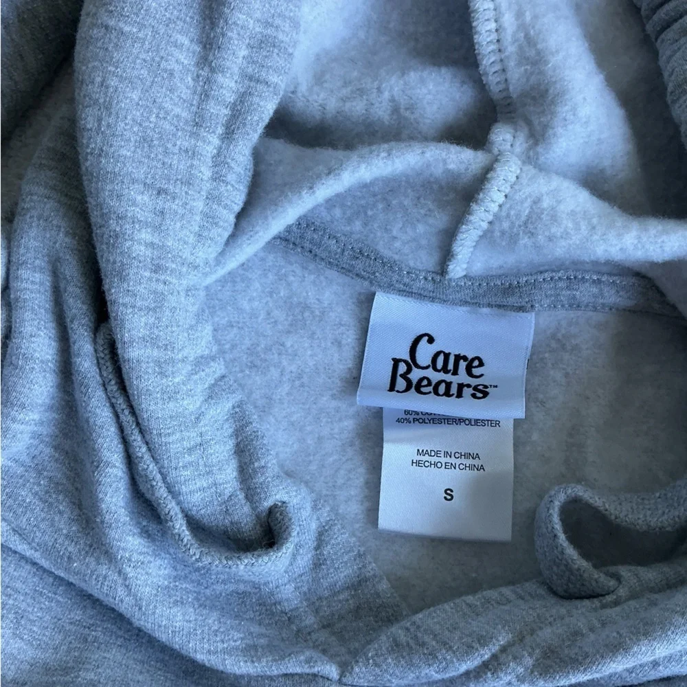 Care Bears Gray Hoodie with Colorful Bears kids